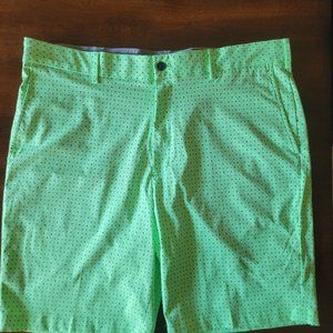 Lime Green Men's Walter Hagen Perfect 11 Golf Shorts Size 40